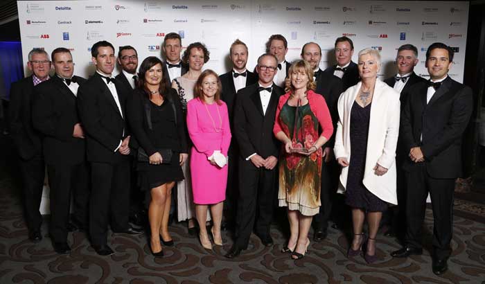 Left to Right: Graeme Purches, Wayne Ramshaw, Matthew James, Matthew van Deventer, Mistie Baldwin, Darryl McConnell, Carolyn Schofield, Sue Chetwin, Michael Carruthers, Paul Bacon, Simon Clarke, Fiona Smith, Jeremy Levy, Chris O’Hara, Tania Champion, Vince Hawksworth, Hon Simon Bridges