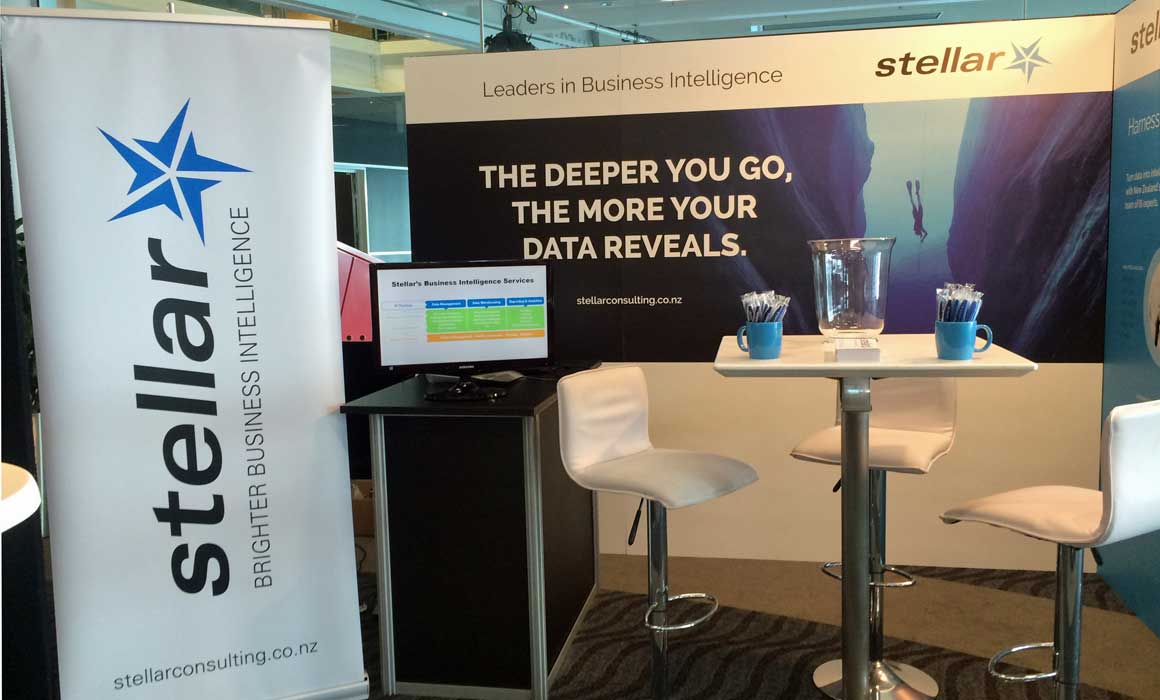 Stellar's booth at the Internet of Things conference