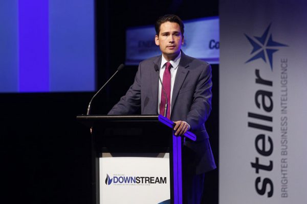 Hon Simon Bridges, Minister of Energy and Resources, speaking at Downstream 2016