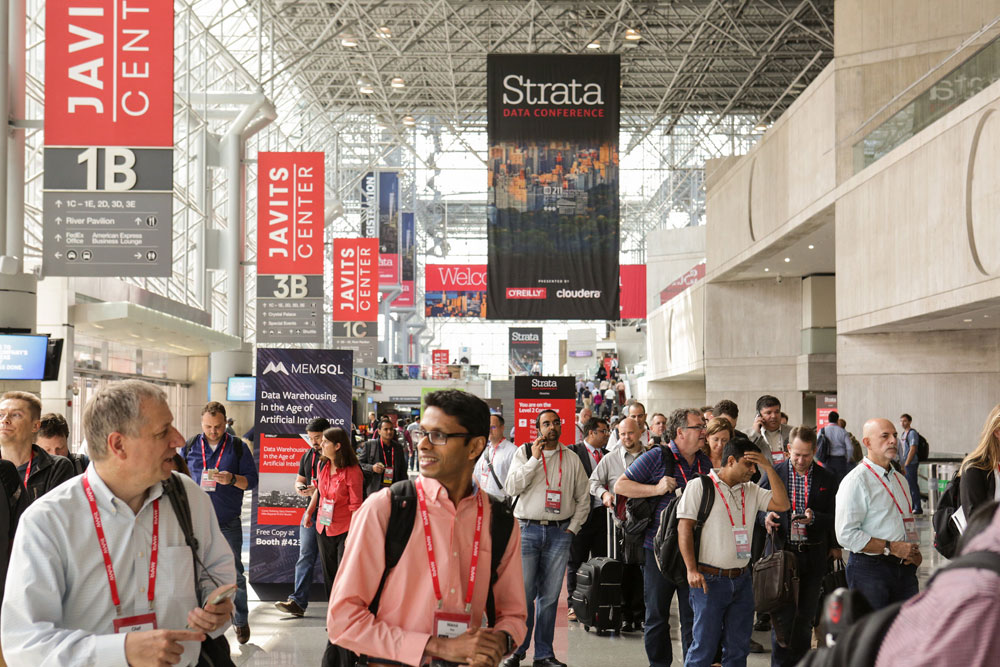 Crowd at Strata Data Conference 2017