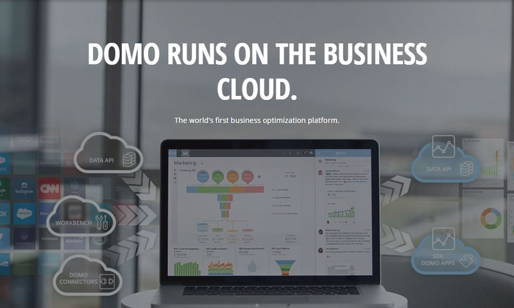 Domo runs on the Business Cloud