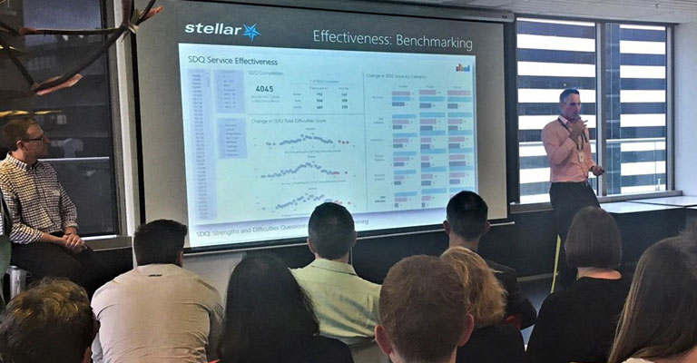 Stellar Consulting Partner Travis Barker shows how Stellar has helped Stand Children's Services do more with its data.